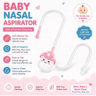 Baby Nasal Mucus Remover for Safe & Comfortable Cleaning
