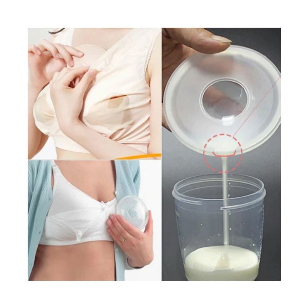 Milk Collector Breast Shell 2 Pcs – Food Grade Silicone, BPA Free Milk Catcher